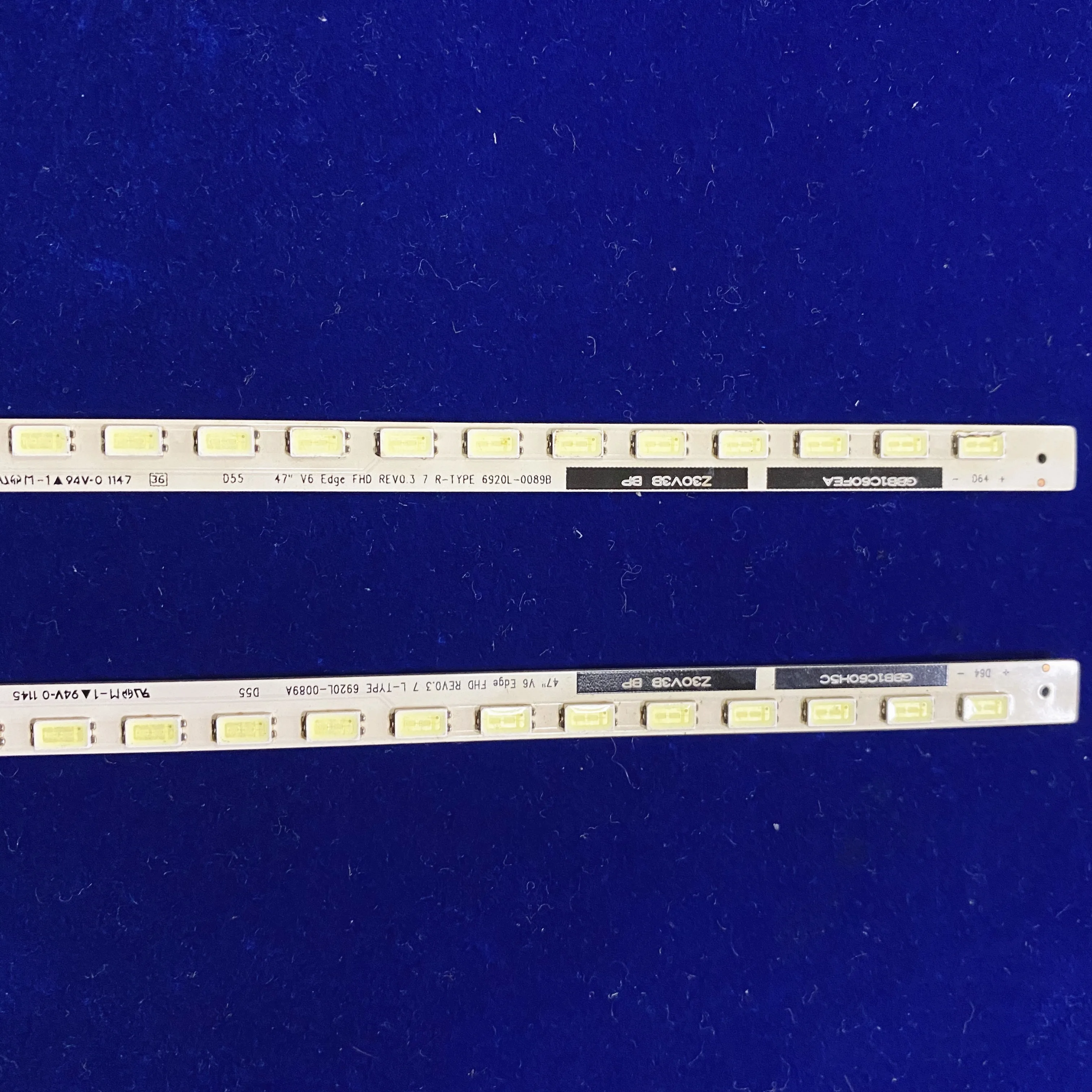 Для ЖК телевизора светодиодная подсветка лампа LC470EUN 3660L 0369A 6920L 0089A 0089B 1 шт. = 64LED 609