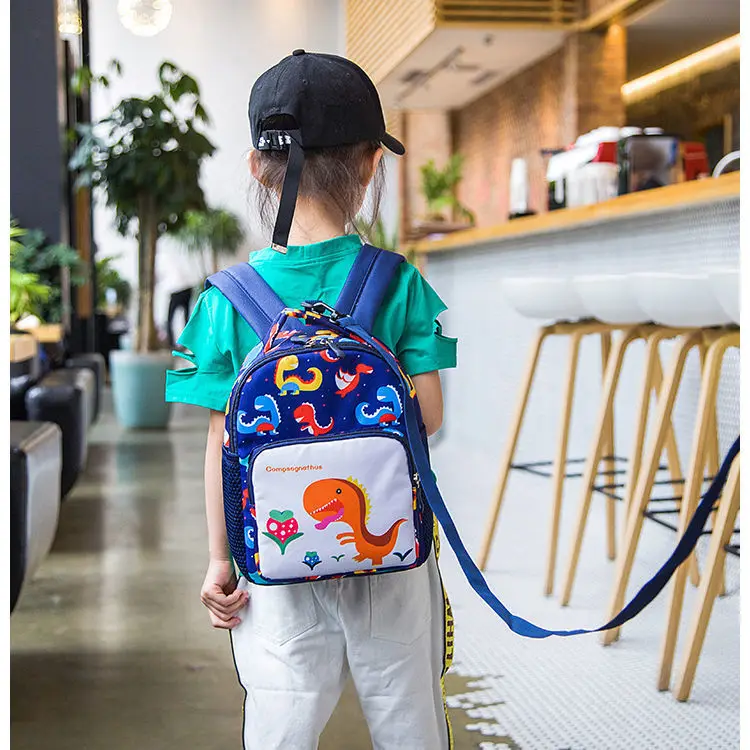 

Baby Boys Girls Cartoon Cute Backpack Children's School Bags Dinosaur Backpack Large Kawaii Schoolbags Kids Back Pack