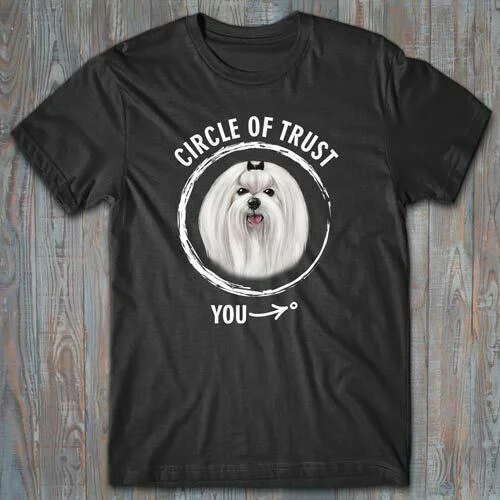 

SHIH TZU T-shirt CIRCLE OF TRUST - gift for dog lovers Australia
