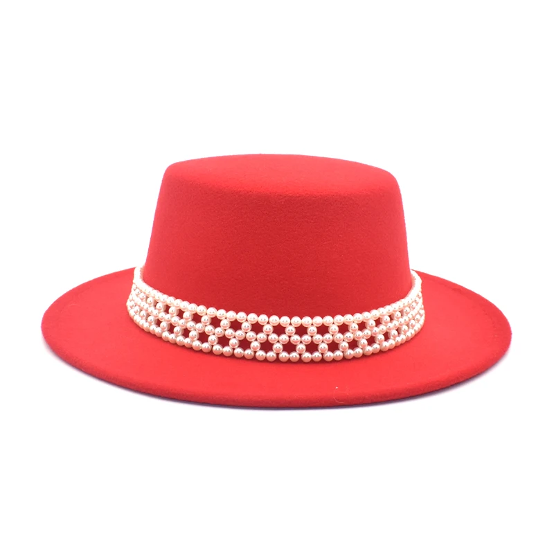 Winter Autumn Imitation Woolen Women Men Ladies Fedoras Top Jazz Hat European American Round Caps Bowler Hats P1