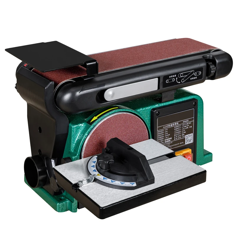 

High Power 4X6 Inch Pure Copper Wire Sand Disc Belt Machine Grinding Machine Polishing Polisher Sanding Machine Machining Center