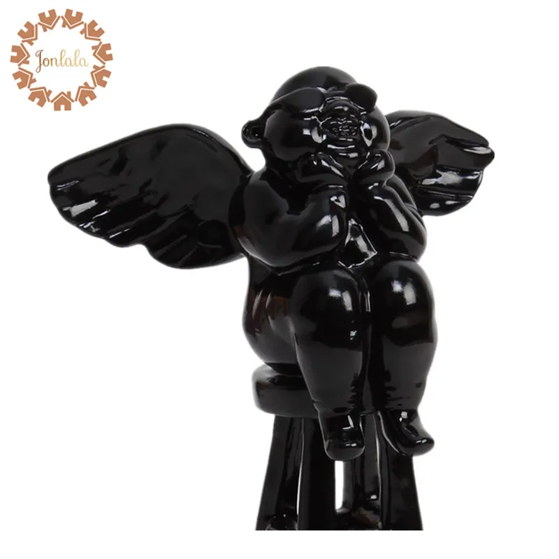 Статуэтки ангела украшения для дома офиса стильной гостиной комнаты учебы стола