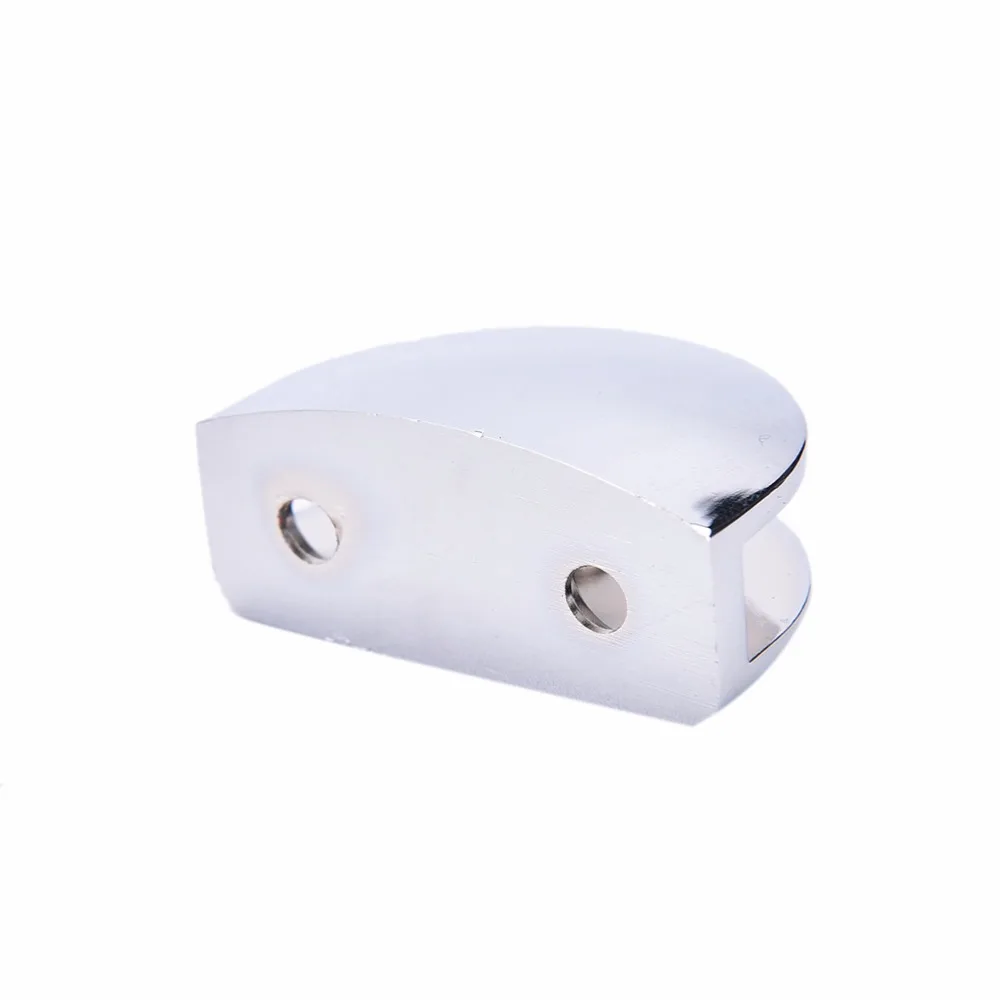 

5 MM Shelf Handrail Glass Bracket Clamp Clip Stainless Steel Semicircle Clamp Holder For Glass