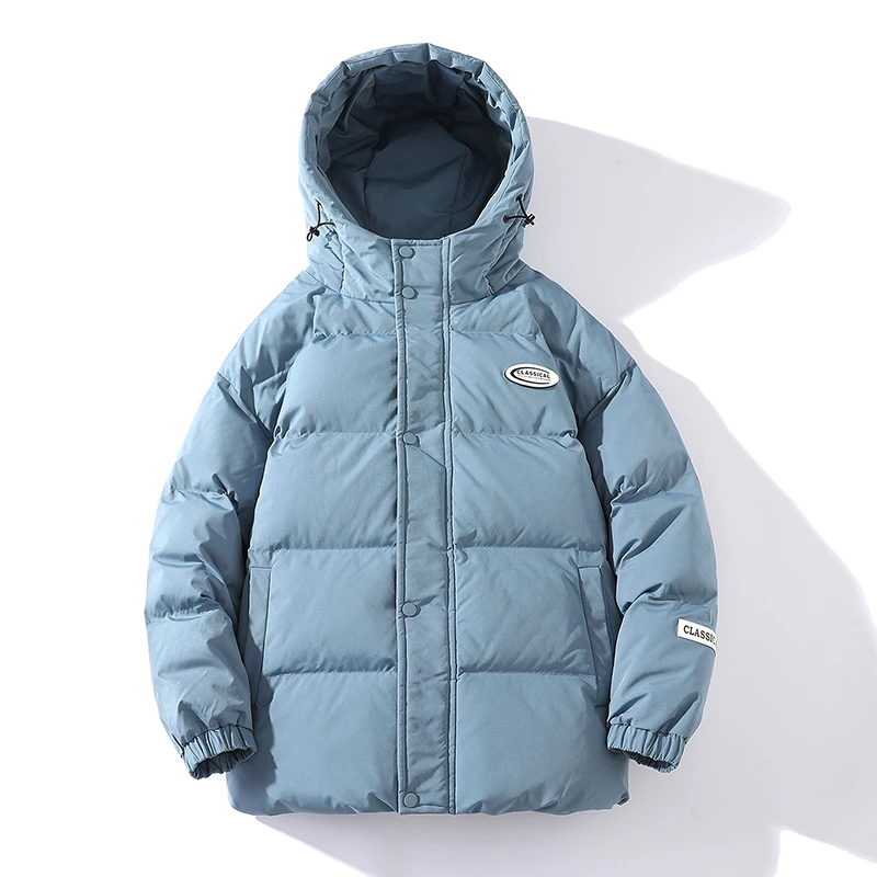2021 new men's thickened down jacket solid color down super light cotton jacket autumn winter warm jacket Lightweight Jacket