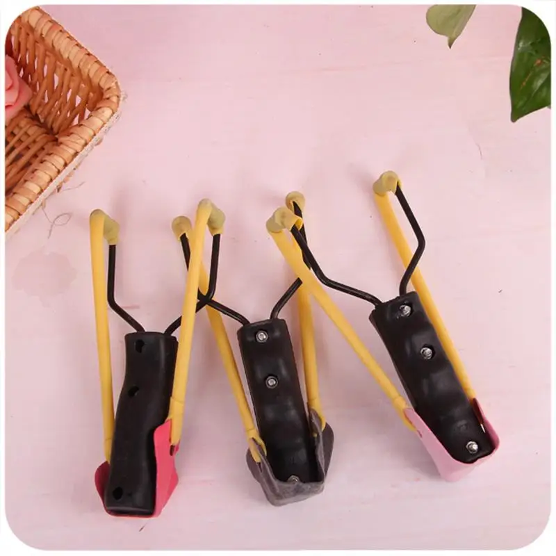 13 см маленькая эластичная Рогатка для повседневного использования резиновая