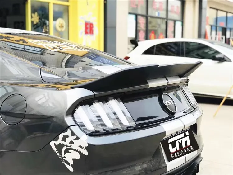 ABS/углеродного волокна заднее крыло багажника выступ Спойлеры подходит для Ford Mustang спойлер