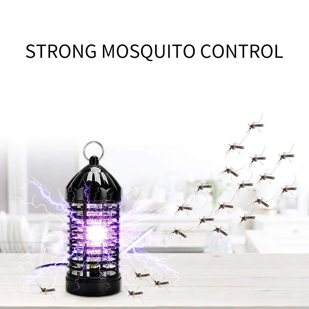 Электрическая ловушка для насекомых комнатная и уличная лампа против комаров