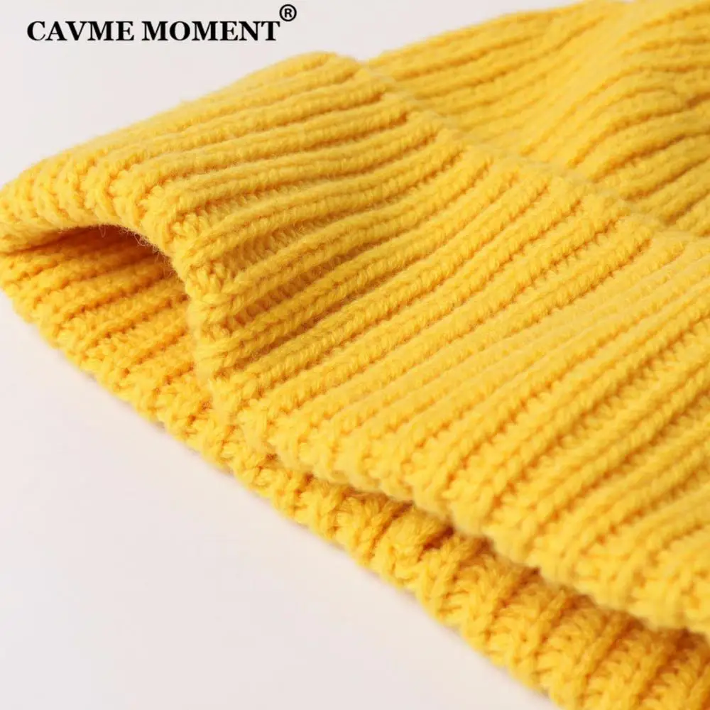 CAVME, шерстяные шапки бини, шапки, унисекс, Повседневные шапки, одноцветные, для женщин, мужчин, зимние шапки для девушек, 99% Натуральная шерсть