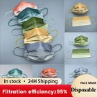 Маска одноразовая 3-слойная защитная градиентная для взрослых