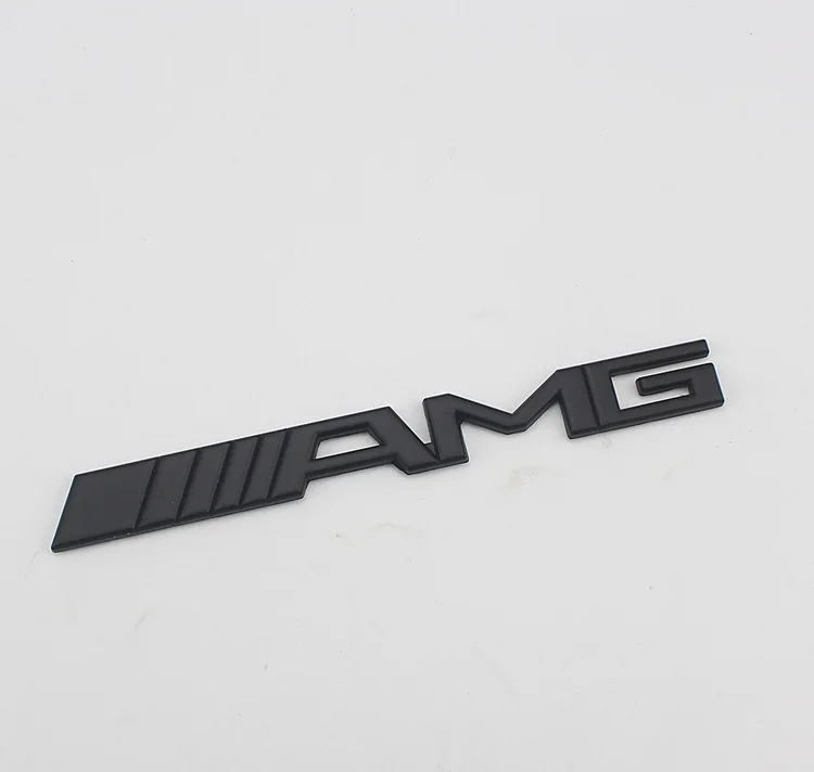 AMG логотип автомобиля подходит для Mercedes Benz модифицированный цинковый сплав задняя маркировка металла 3D стерео маркировка
