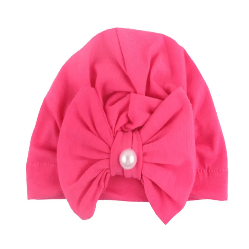 Hot Sales Baby Girls Hats Boho Bowknot Hat Beanie Scarf Turban Head Wrap Cap Newborn Photography Props Knit | Детская одежда и