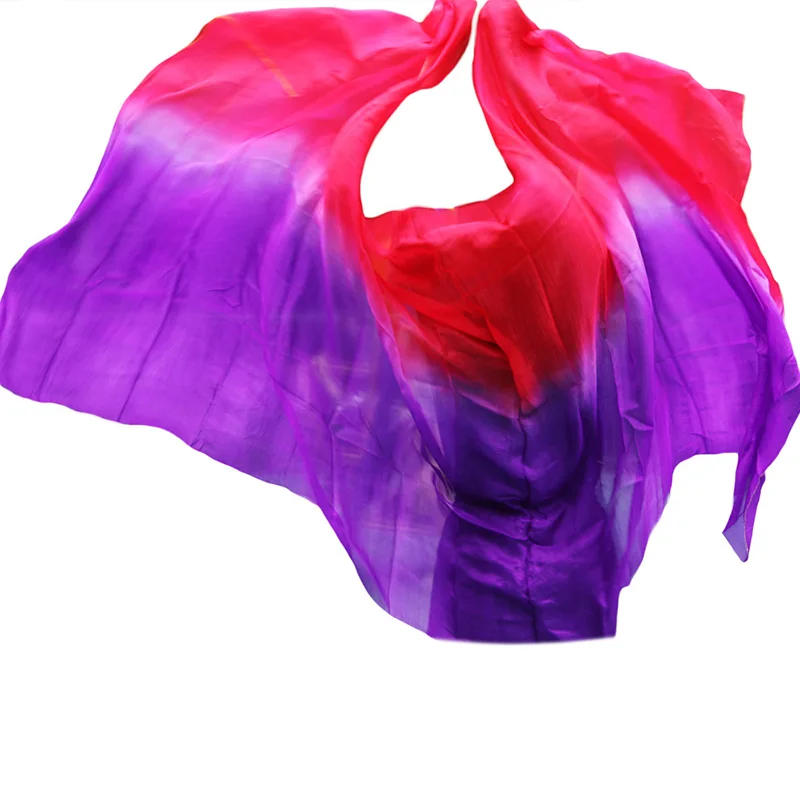 

100% Real Silk Veil Customized Silk Belly Dance Veils Shawls Women Scarf Costumes Accessory Belly Dancer Stage Performance Props