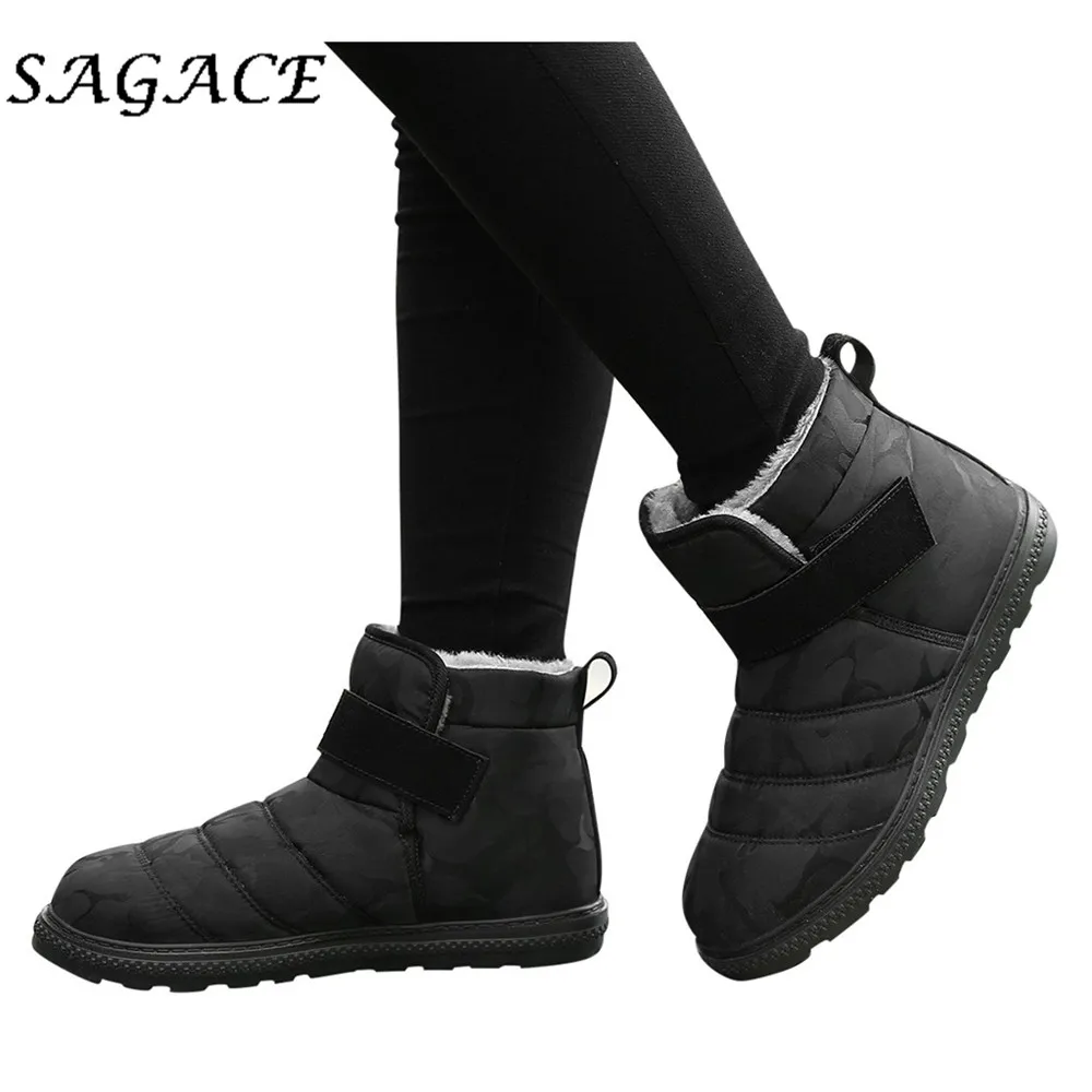 SAGACE/Обувь для мужчин и женщин нейлоновые зимние ботинки женские нескользящие