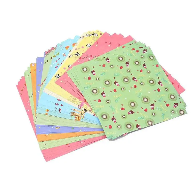 

Hot Selling 72PCS Square Floral Pattern Origami Paper Single Sided DIY Kids Folded Paper Craft Scrapbooking Decor LBV