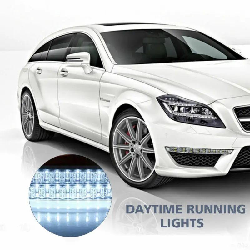 Автомобильный Стайлинг 2x30 светодиодов дневные ходовые огни дневсветильник