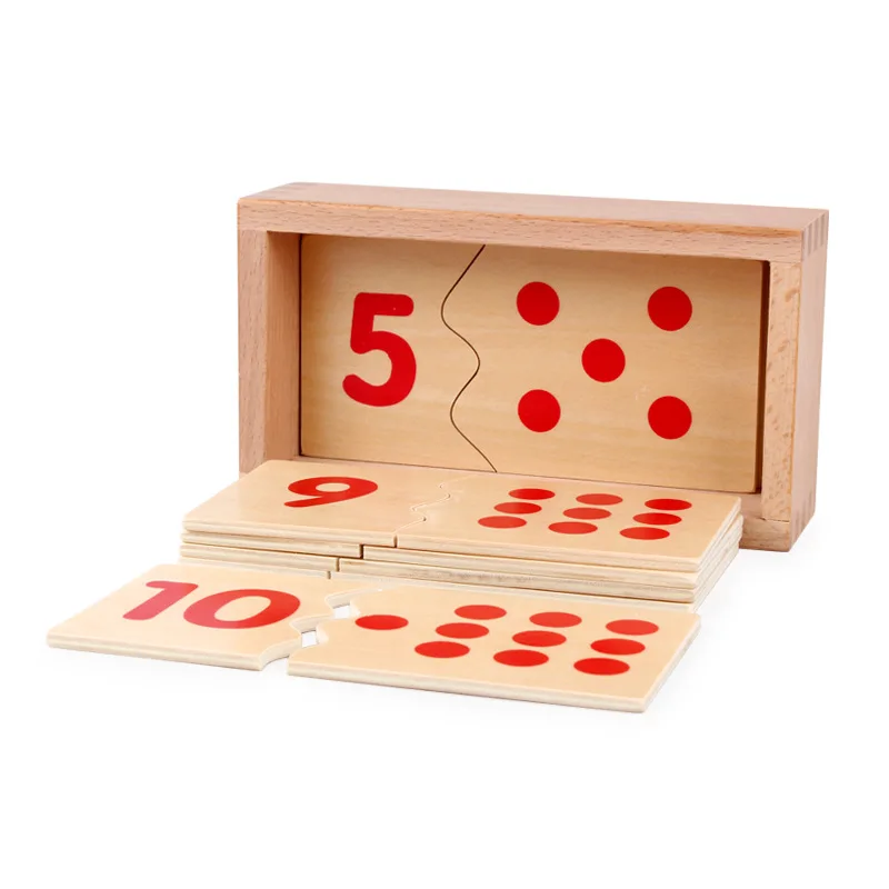 Цифровой пазл Монтессори для обучения математике развивающая игрушка раннего