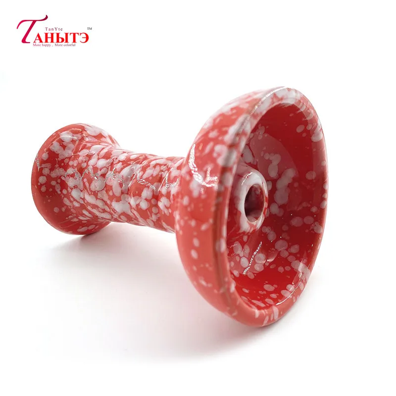 

10Pcs Ceramic Hookah Bowl Clay Phunnel Shisha Tobacco Bowl Funnel Head Chicha Narguile Shisha Accessory Tobacco Container Holder