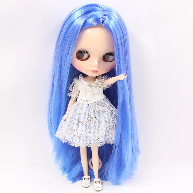 ICY Nude Factory Blyth Кукла № Y7216Y6208 светильник розовый микс фиолетовые волосы без челки телесный цвет кожи Нео