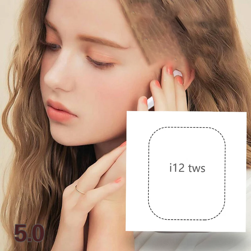 Беспроводные стереонаушники Tutew i12 TWS Bluetooth наушники мини беспроводные сенсорная