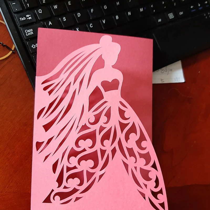 

Wedding Bride Metal Cutting Dies Stencil Scrapbooking DIY Album Stamp Paper Card