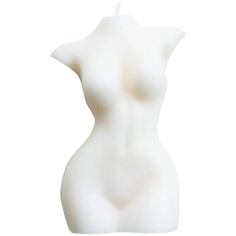 1 шт. Женская Свеча для тела Женский торс искусственный соевый воск