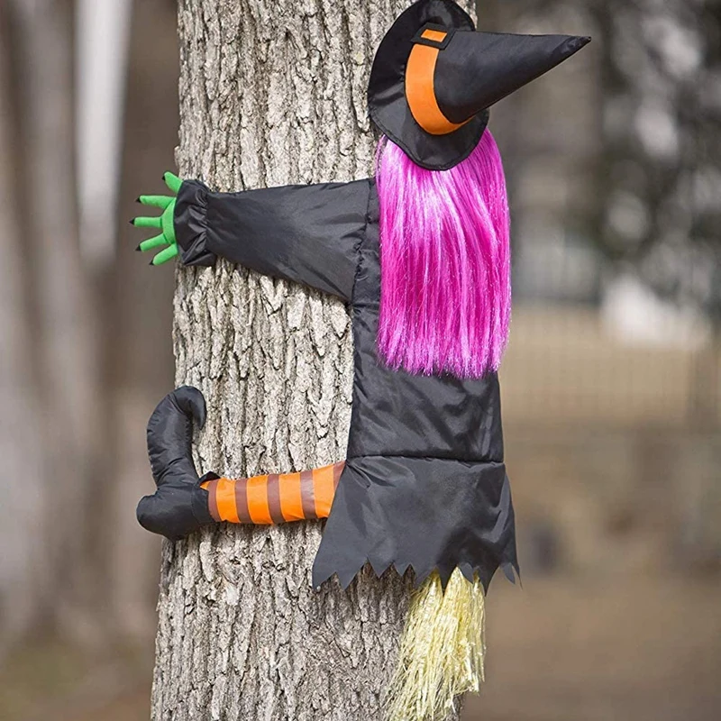 

JEYL Crashing Witch Into Tree Halloween Decoration