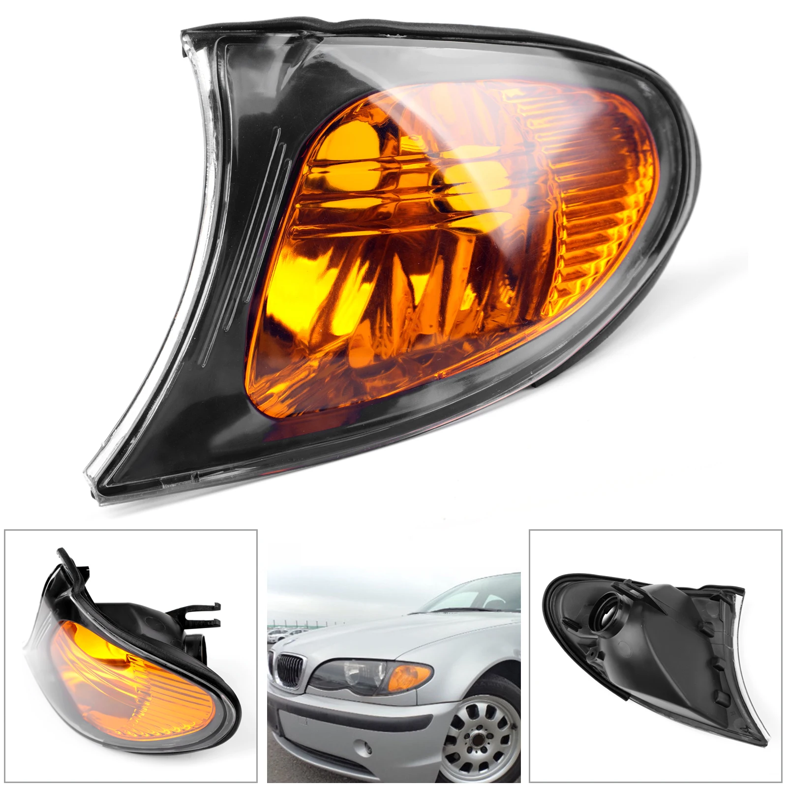 Индикатор поворота Artudatech желтые угловые огни для BMW 3 Series E46 2002 2003 2004 2005 аксессуары