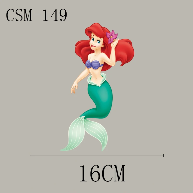 Мультфильмы серия Диснея принцессы глажка нашивка теплопередача Тепловая паста