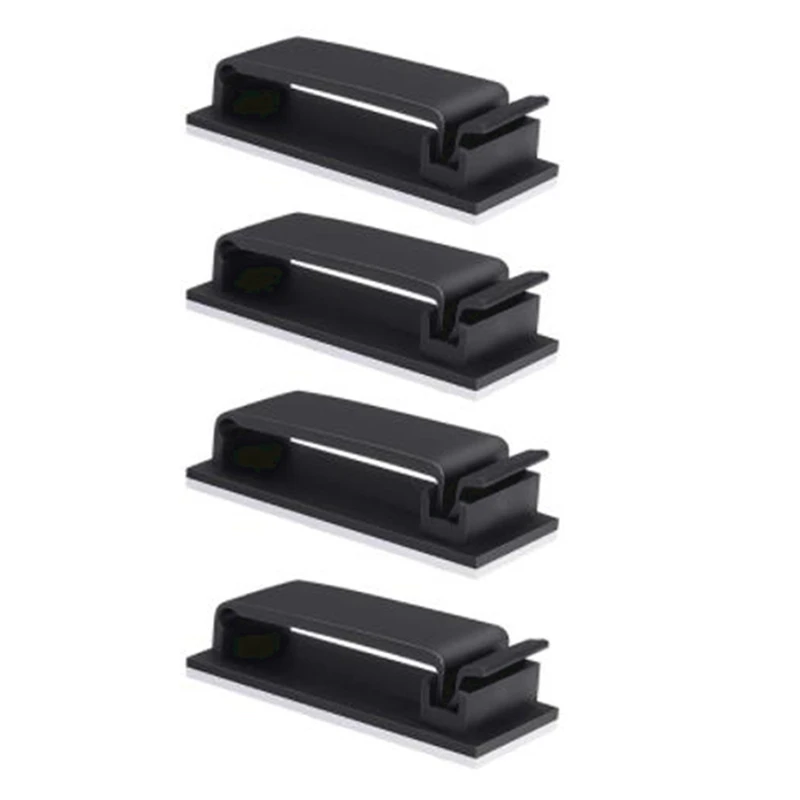 

Клейкий зажим для кабеля, 200 шт., держатель для проводов, зажим для проводов, органайзер для кабеля, управление проводами, бытовой держатель д...