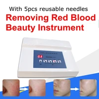 red blood vessel spots vascular removal beauty equipment high frequency needle rf spider veins removal anti redness machine