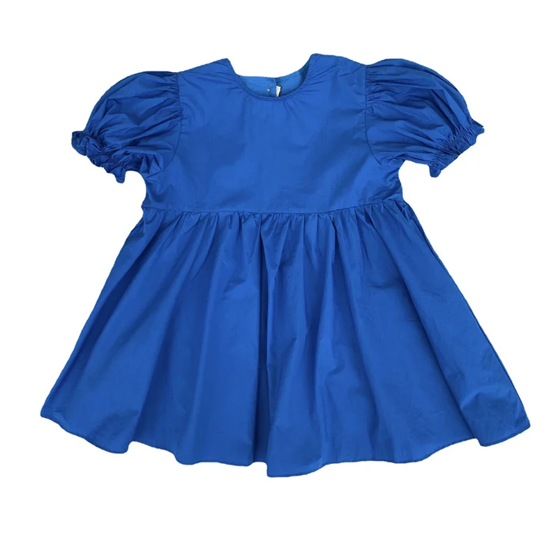 

Summer Little Princess Dress For Girls Fashion Baby Girls Hollow Back Heart Short Sleeve Dress Kids Bow Party Dress Clothing