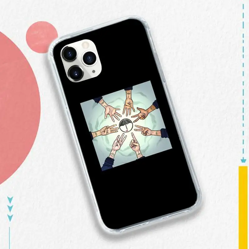 

TV series The Umbrella Academy Phone Case for iPhone 11 12 pro XS MAX 8 7 6 6S Plus X 5S SE 2020 XR