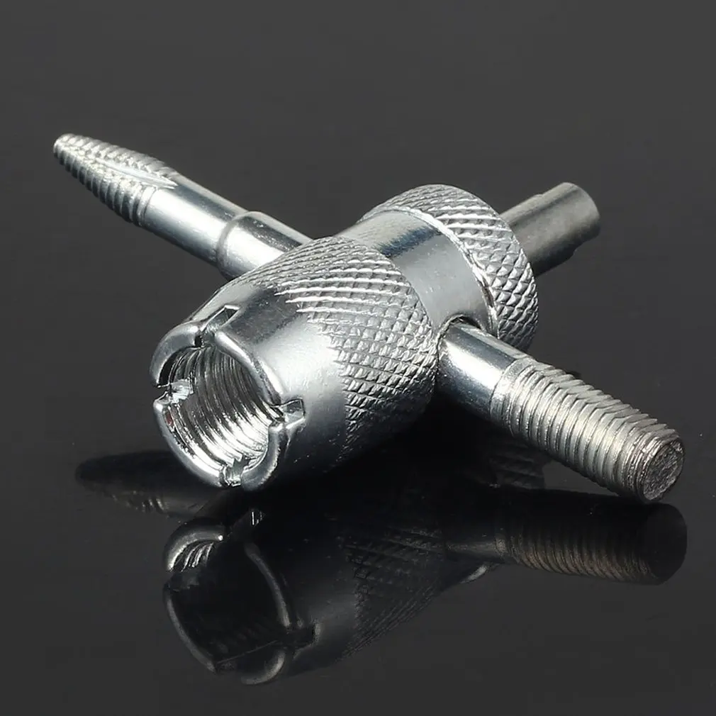 

2pcs 4 Way Tire Valve Stem Core Remover Installer Tools for Car Truck Tire Screwdriver Valve Tire Repair Tools