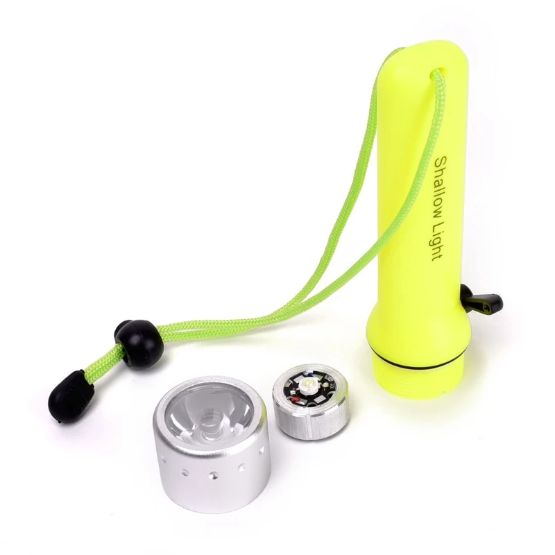 

Professional LED Waterproof Scuba Diver Diving Flashlight Underwater Torch 425E