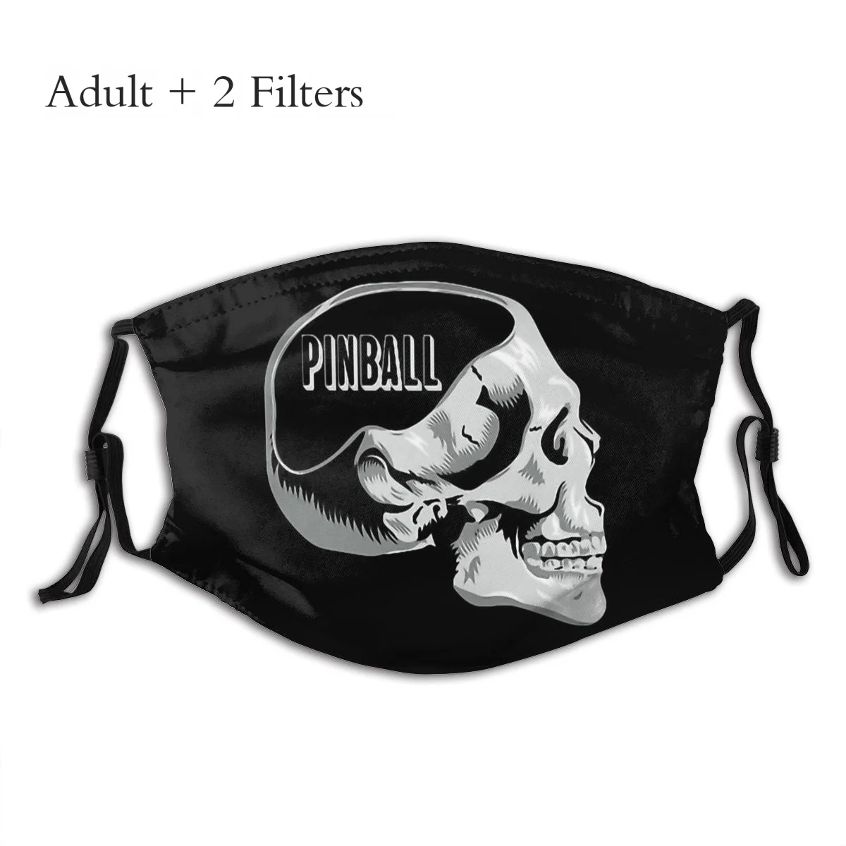 Пинбол аркадная игра взрослая маска на ум влюбленный череп дышащая хипстерская
