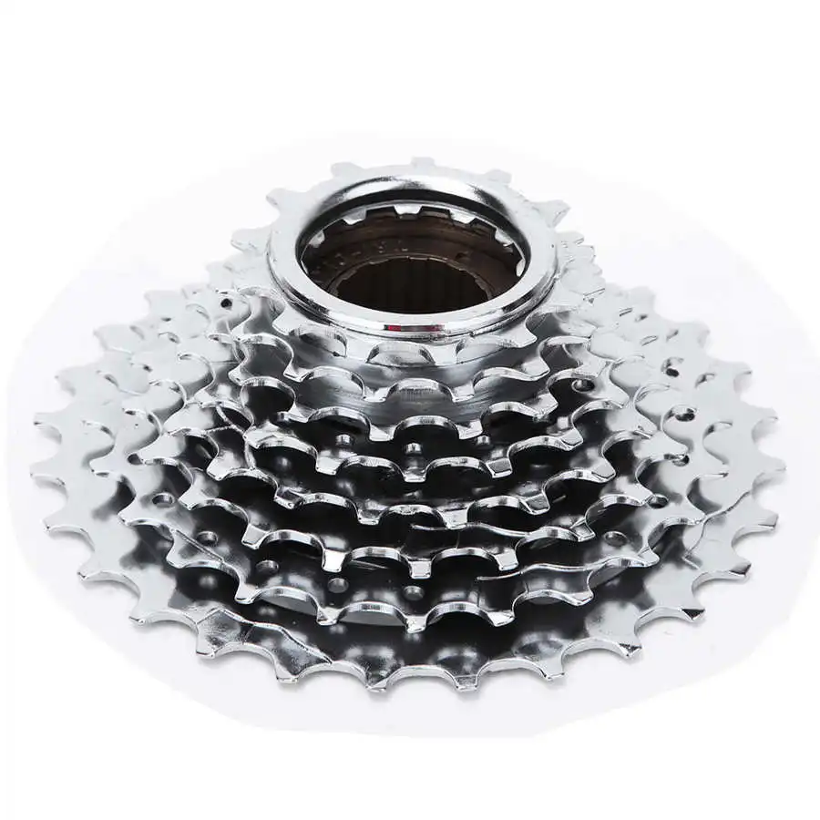 Задний велосипедный переключатель с фрикционом хромированный с заменяемым свободным вращением для запчастей горных велосипедов скоростей 6-10.