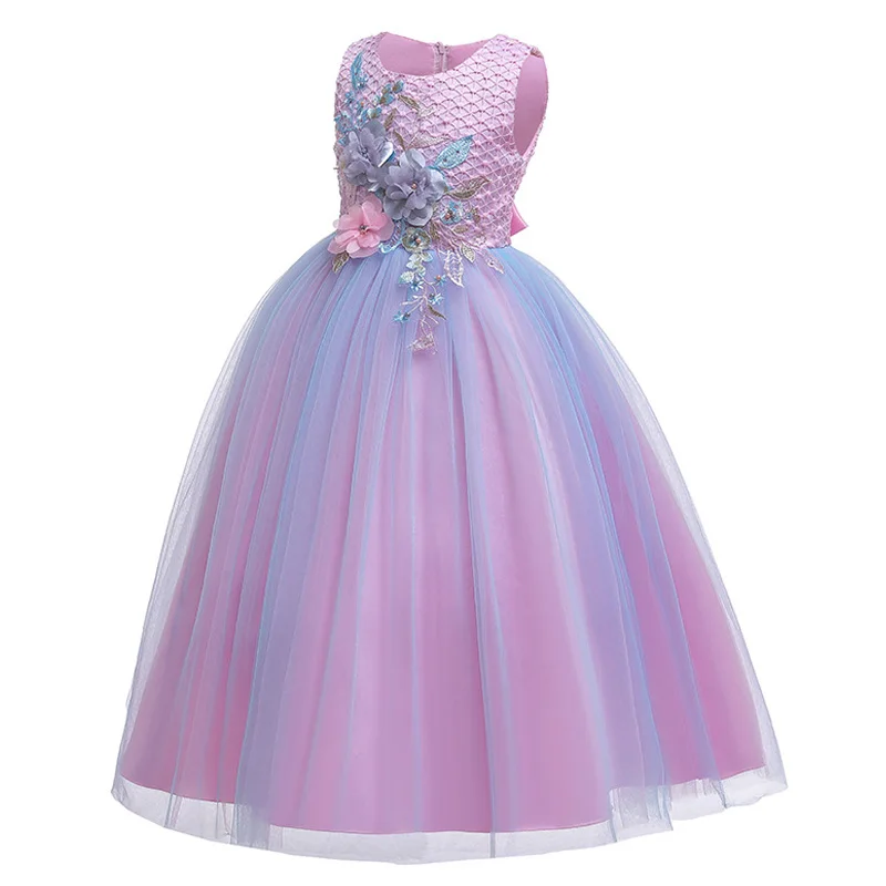 Детское нарядное платье Эльза для девочек дня рождения Детские платья