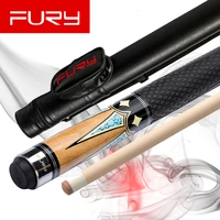 fury billiard pool cue 11 75mm tiger everest tip smooth leather handle wrap decal tecnologia billiard cue stick kit with case