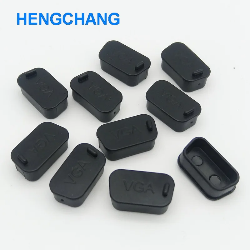 10 шт. защитная резиновая крышка для разъема VGA | Электроника