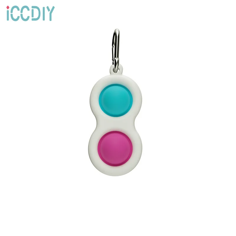 Для взрослых клип брелок Squeeze Vent Зажим для пальца с силиконовой игрушка