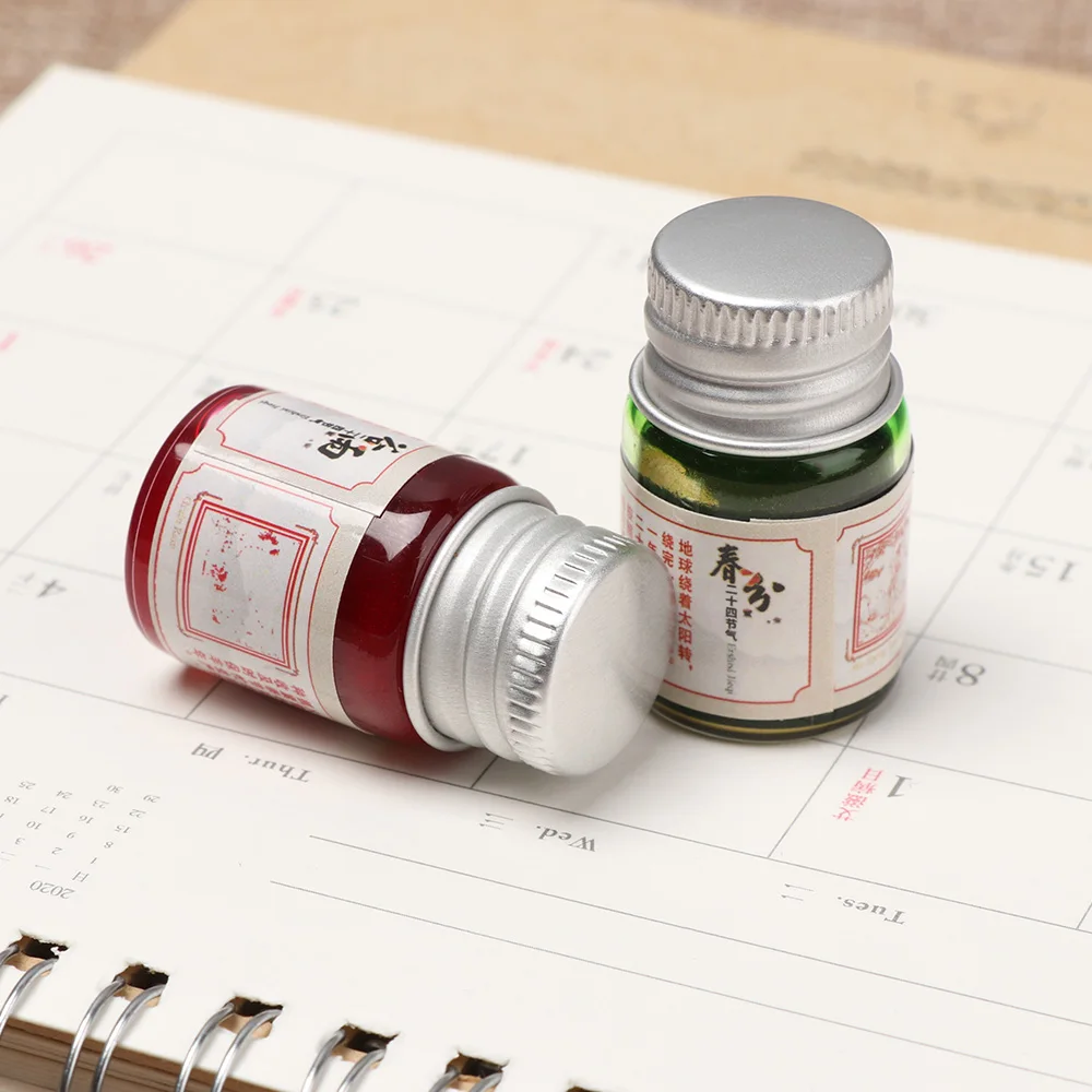 Ручка перьевая 5 мл для каллиграфии краска письма чернила блестящие цветные