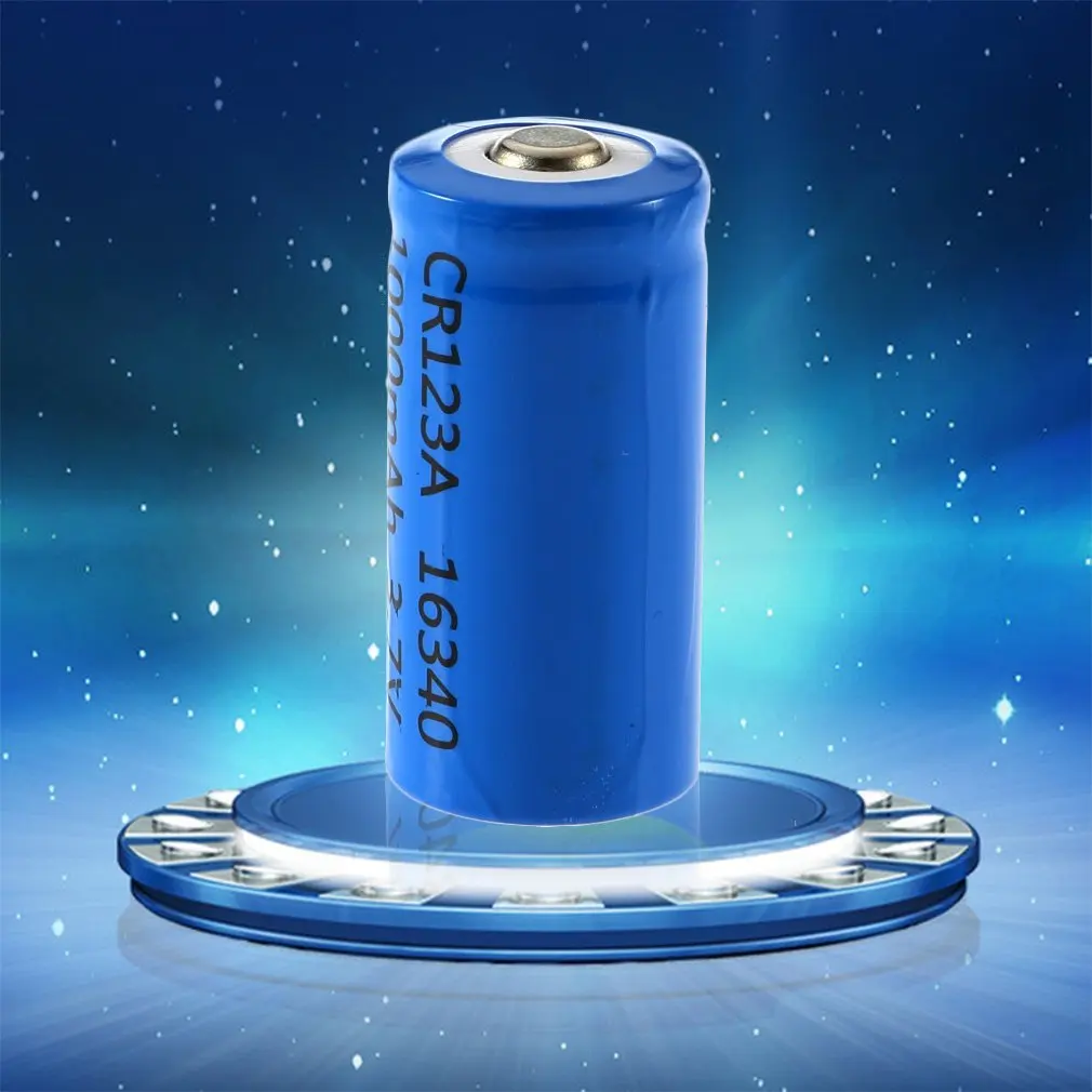 В наличии! 5 шт. новейшая 3 7 V 1000mAh CR123A 16340 литий ионная аккумуляторная батарея