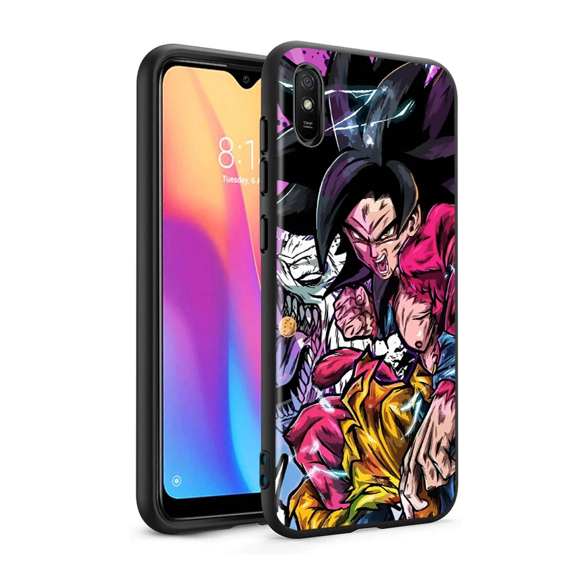 

Anime DBZ for Xiaomi Redmi 10X Pro 5G 9A 9I 9T 9 GO K40 K30 K20 Ultra 8 7 6 5 4X Pro Soft Black Phone Case