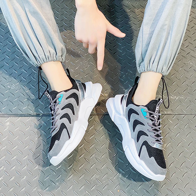 

shoes Couple Luxury Design women Lace-Up Lightweight Running Sneakers Breathable Sneakers Zapatos Mujer Walking Shoes Boys Sne