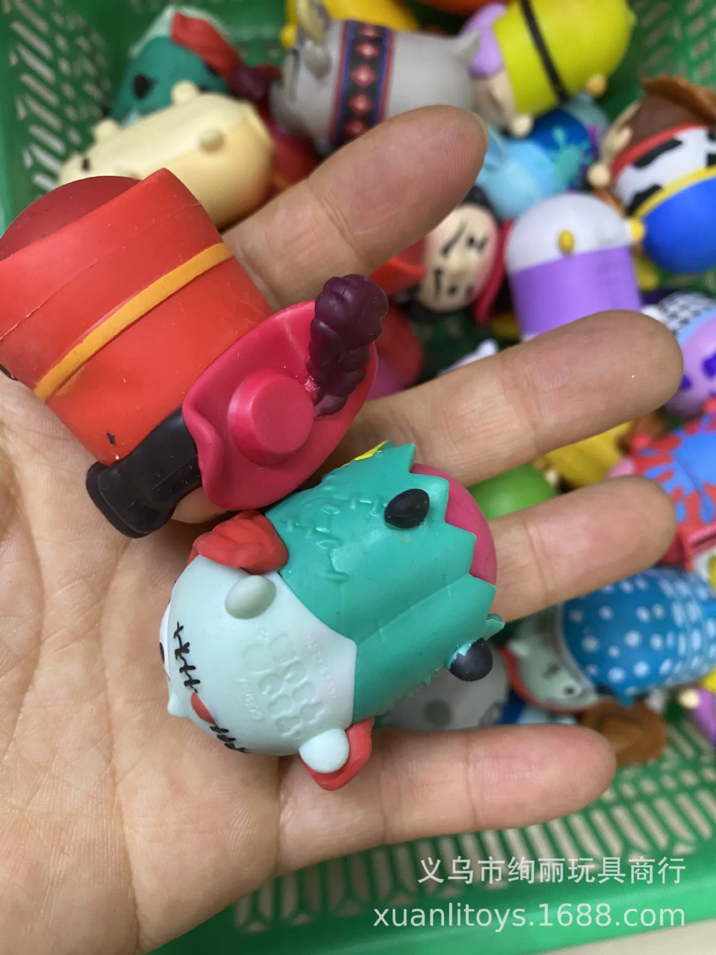 Tsum цветные Микки и Минни рождественский стиль стопки музыки ПВХ штабелер