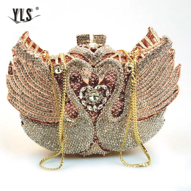 Женский клатч со стразами вечерние сумочки Дамский кошелек для банкета модная