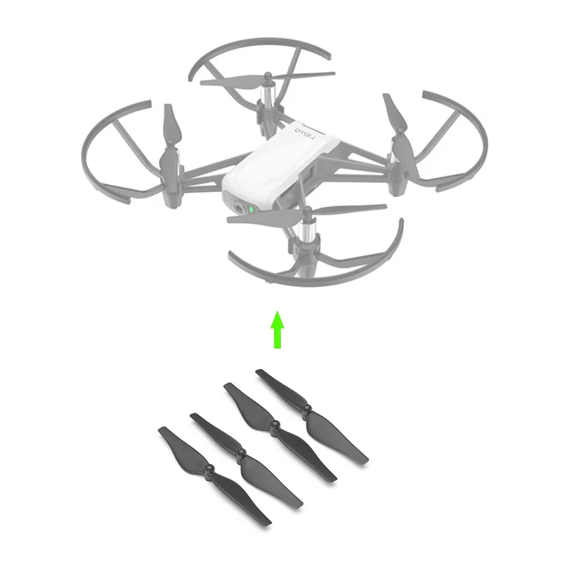 4 шт. оригинальный Пропеллер для DJI TELLO Tello часть 2 3044P быстросъемные пропеллеры RYZE