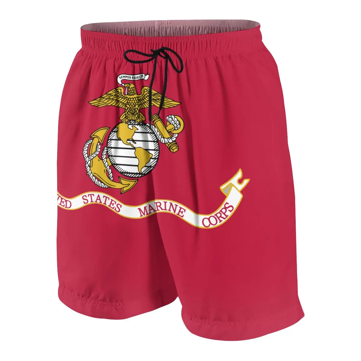 

Marine Corps Flag Youngsters Shorts Joggers Quick-dry Cool Short Pants Casual Beach Sweatpants