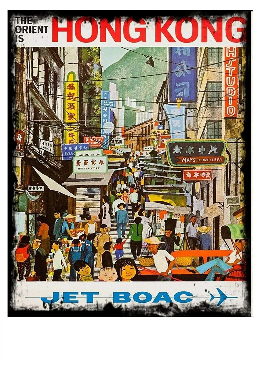 

Boac Airlines Theme Metal Tin Signs 12x8 Inch Wall Decor Sign