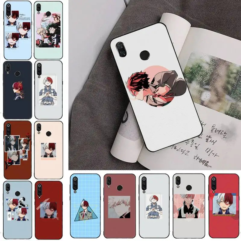 

Shoto Todoroki Phone Case For Redmi note 8Pro 8T 9 Redmi note 6pro 7 7A 6 6A 8 5plus note 9 pro case
